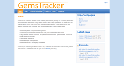 Desktop Screenshot of gemstracker.org