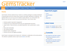 Tablet Screenshot of gemstracker.org